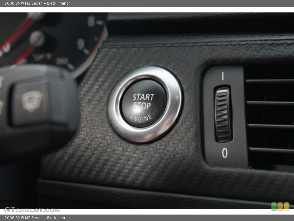 Black Interior Controls for the 2008 BMW M3 Sedan #68258107