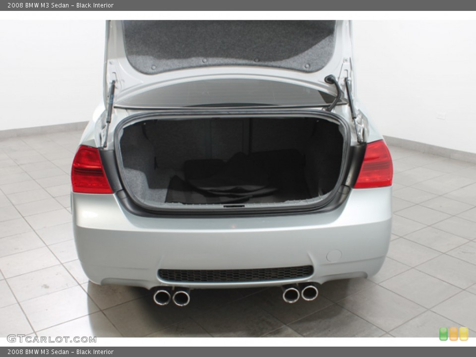 Black Interior Trunk for the 2008 BMW M3 Sedan #68258122