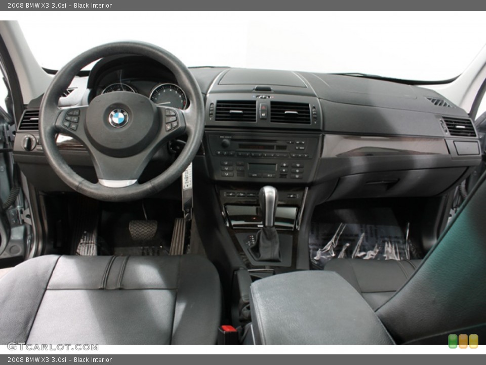 Black Interior Dashboard for the 2008 BMW X3 3.0si #68258953