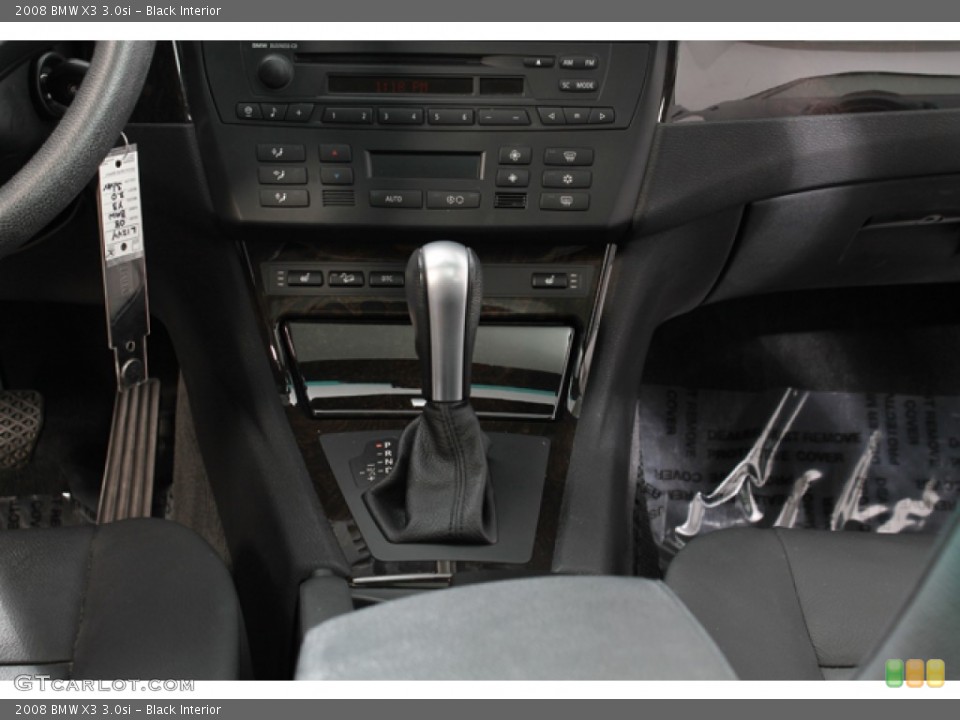 Black Interior Controls for the 2008 BMW X3 3.0si #68259004