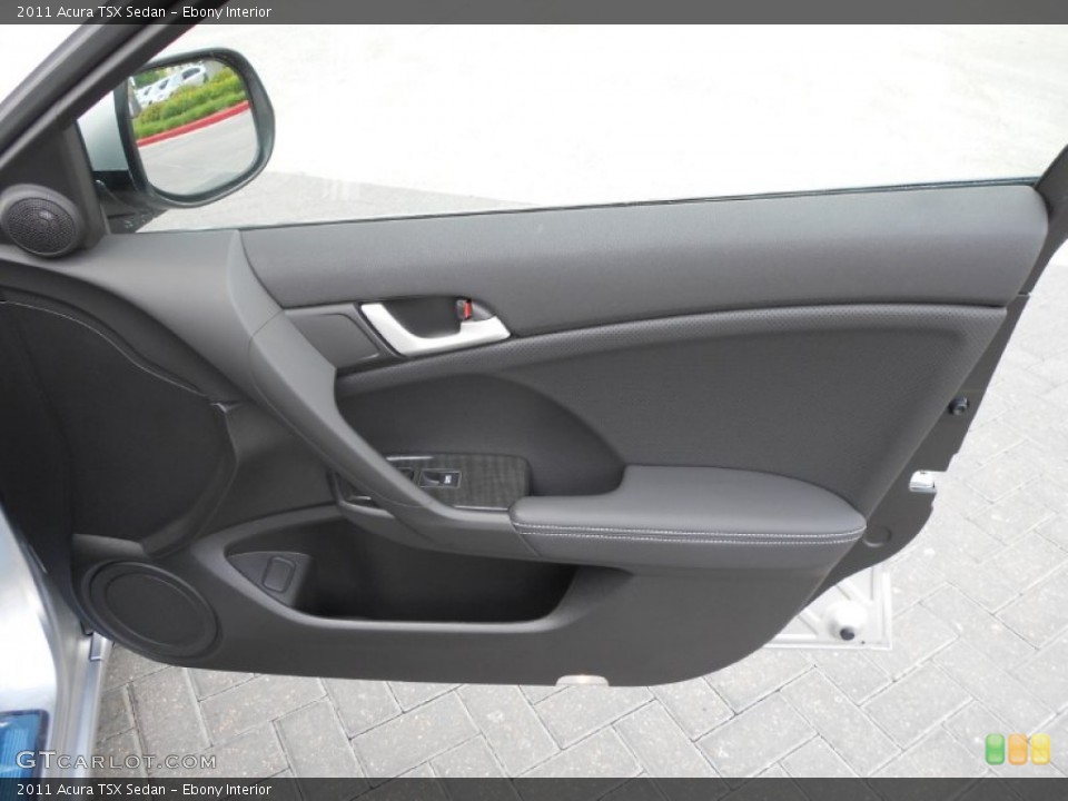 Ebony Interior Door Panel for the 2011 Acura TSX Sedan #68260132