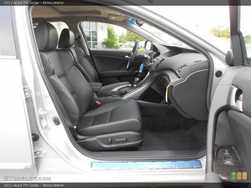 Ebony Interior Photo for the 2011 Acura TSX Sedan #68260141