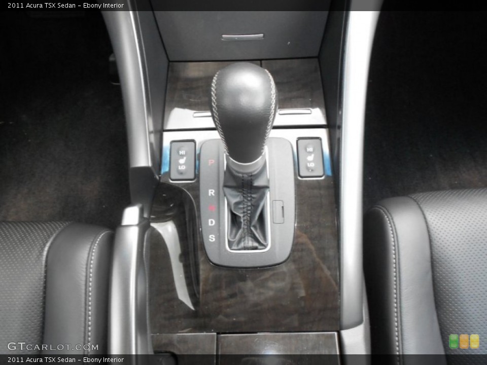 Ebony Interior Transmission for the 2011 Acura TSX Sedan #68260201
