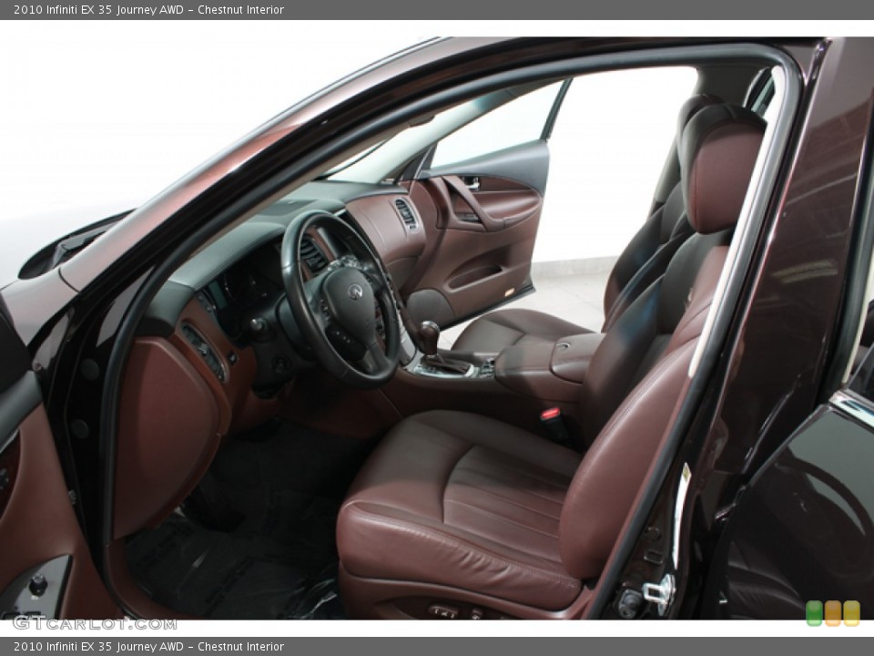 Chestnut Interior Photo for the 2010 Infiniti EX 35 Journey AWD #68260807