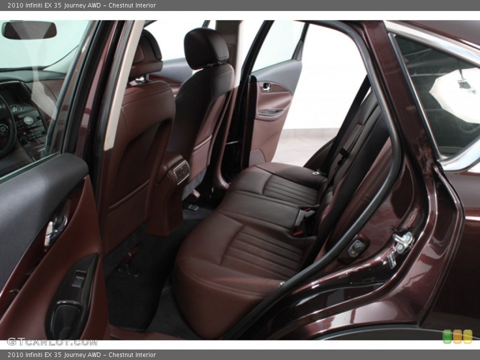 Chestnut Interior Photo for the 2010 Infiniti EX 35 Journey AWD #68260816