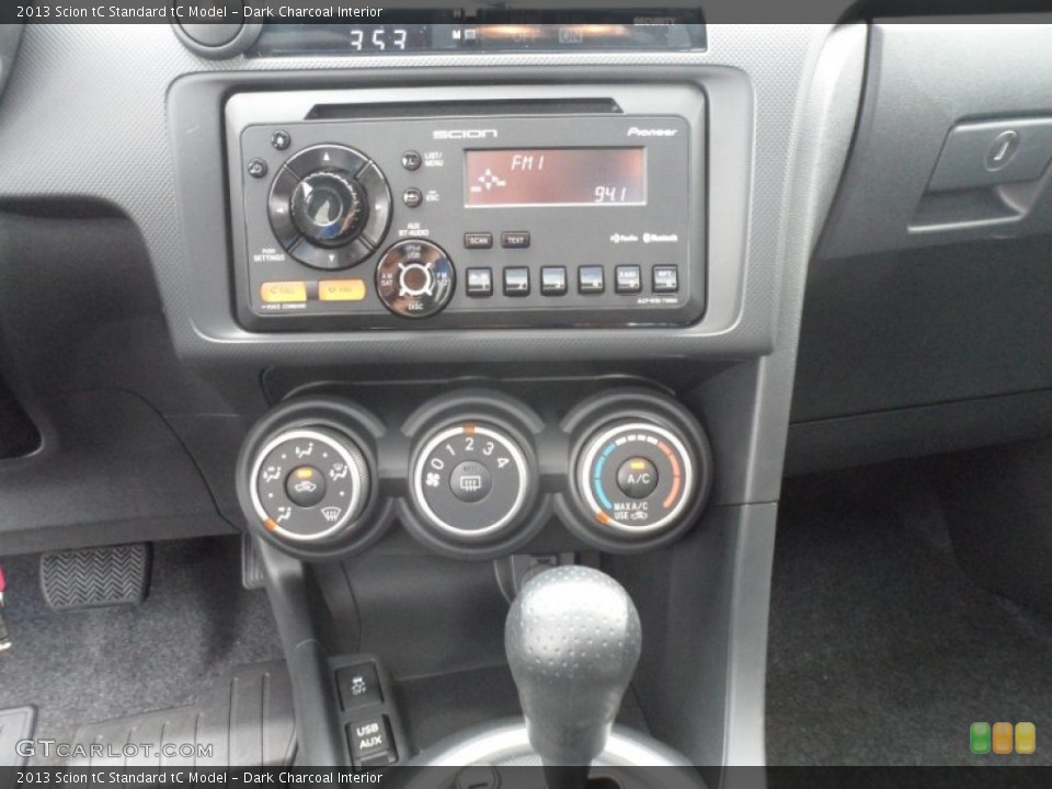 Dark Charcoal Interior Controls for the 2013 Scion tC  #68260927