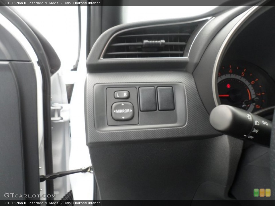 Dark Charcoal Interior Controls for the 2013 Scion tC  #68260981