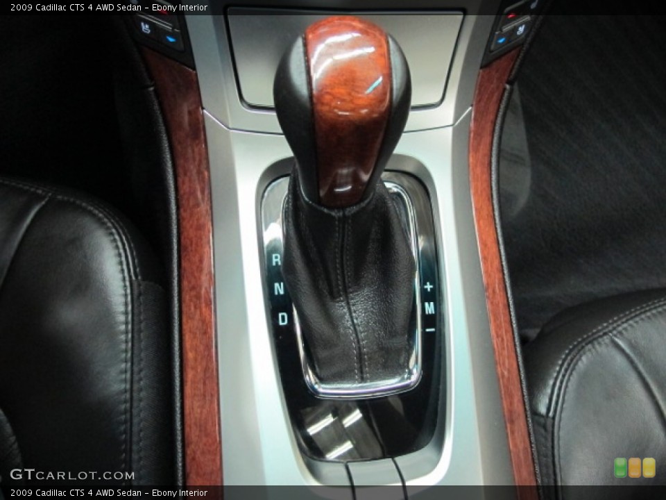 Ebony Interior Transmission for the 2009 Cadillac CTS 4 AWD Sedan #68267315