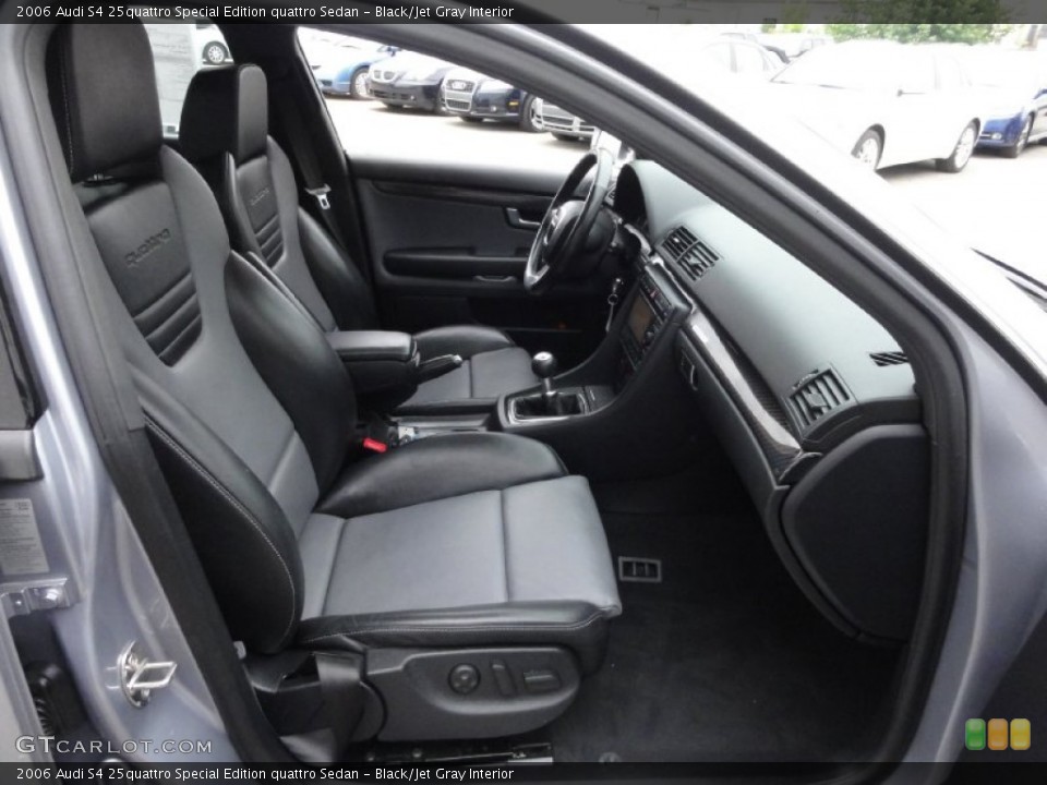 Black/Jet Gray Interior Photo for the 2006 Audi S4 25quattro Special Edition quattro Sedan #68267603