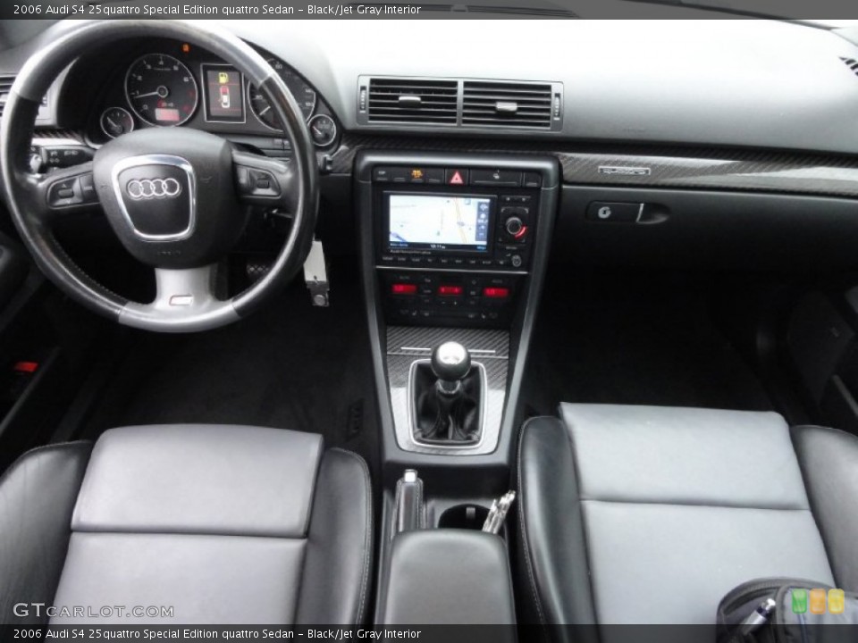 Black/Jet Gray Interior Dashboard for the 2006 Audi S4 25quattro Special Edition quattro Sedan #68267684