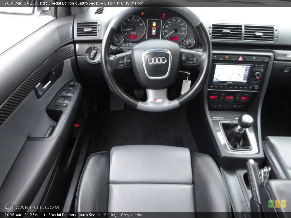 Black/Jet Gray Interior Dashboard for the 2006 Audi S4 25quattro Special Edition quattro Sedan #68267693