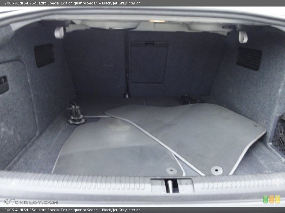 Black/Jet Gray Interior Trunk for the 2006 Audi S4 25quattro Special Edition quattro Sedan #68267702
