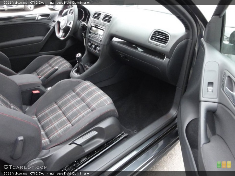 Interlagos Plaid Cloth Interior Dashboard for the 2011 Volkswagen GTI 2 Door #68268512