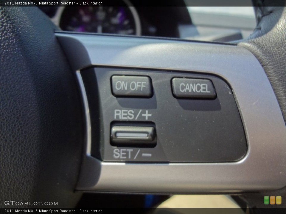 Black Interior Controls for the 2011 Mazda MX-5 Miata Sport Roadster #68268659