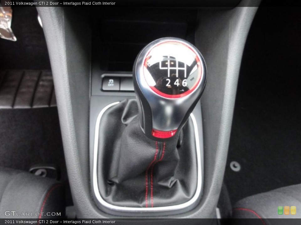 Interlagos Plaid Cloth Interior Transmission for the 2011 Volkswagen GTI 2 Door #68268674