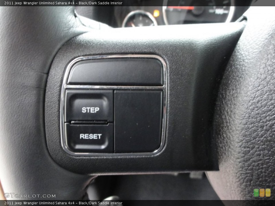 Black/Dark Saddle Interior Controls for the 2011 Jeep Wrangler Unlimited Sahara 4x4 #68269532
