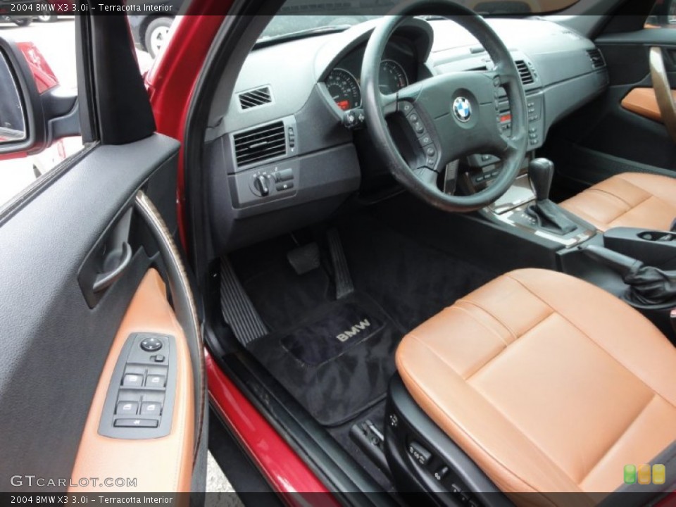 Terracotta 2004 BMW X3 Interiors