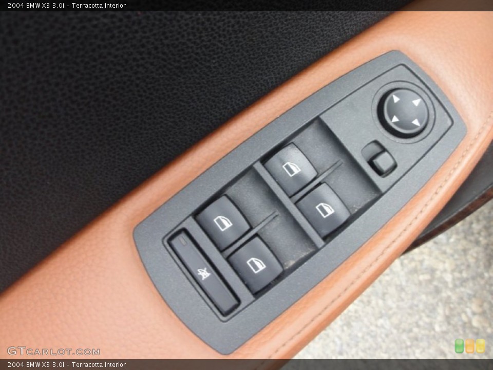 Terracotta Interior Controls for the 2004 BMW X3 3.0i #68269685