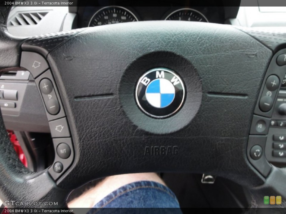Terracotta Interior Controls for the 2004 BMW X3 3.0i #68269947