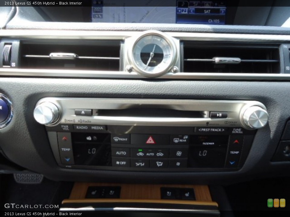 Black Interior Controls for the 2013 Lexus GS 450h Hybrid #68271002