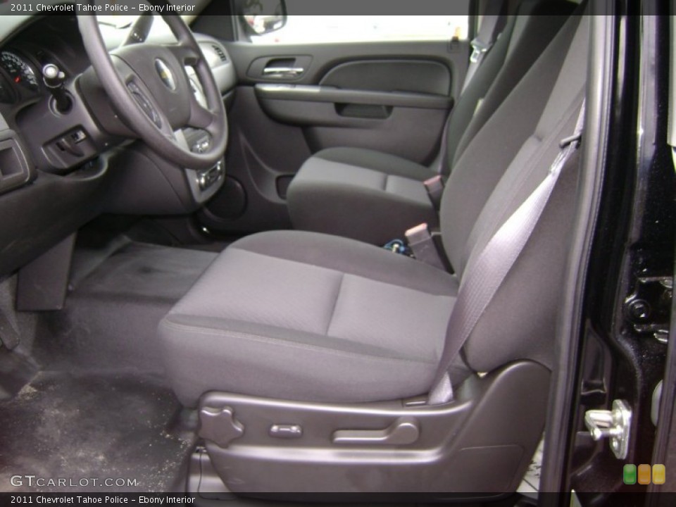 Ebony Interior Photo for the 2011 Chevrolet Tahoe Police #68271497