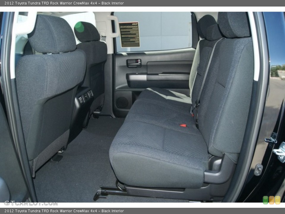 Black Interior Photo for the 2012 Toyota Tundra TRD Rock Warrior CrewMax 4x4 #68273798