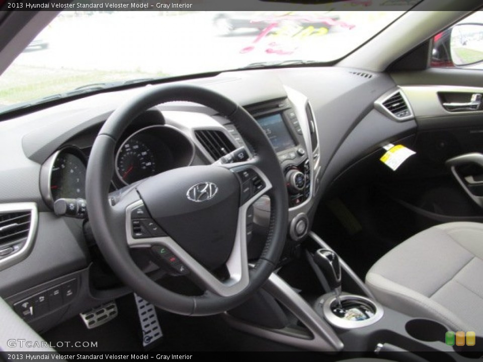 Gray Interior Dashboard for the 2013 Hyundai Veloster  #68275772