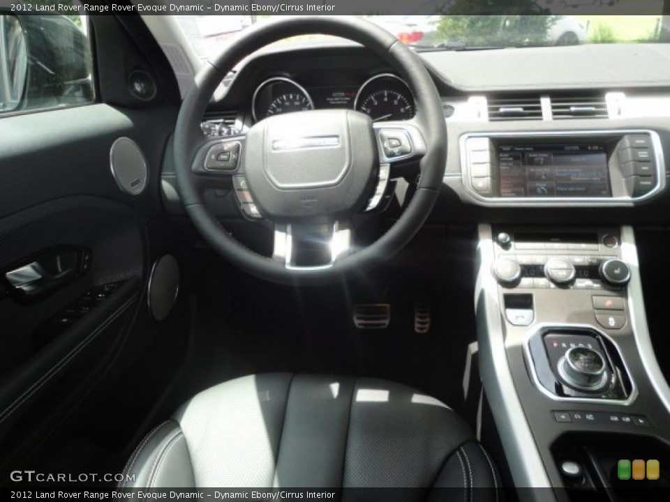 Dynamic Ebony/Cirrus Interior Dashboard for the 2012 Land Rover Range Rover Evoque Dynamic #68277113
