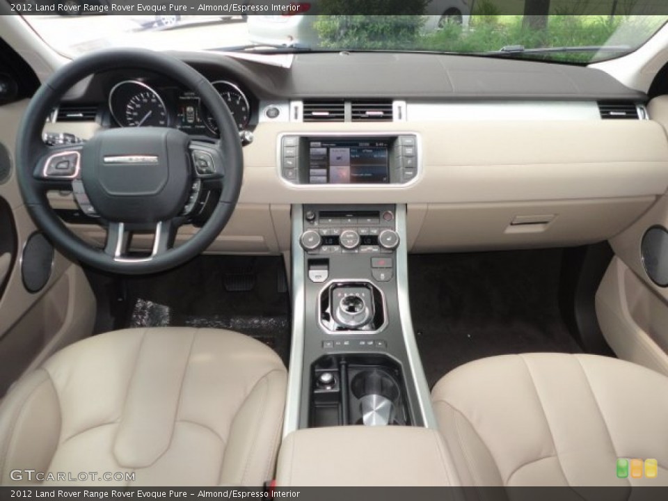 Almond/Espresso Interior Dashboard for the 2012 Land Rover Range Rover Evoque Pure #68277137