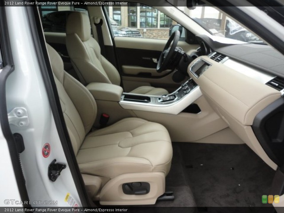 Almond/Espresso Interior Photo for the 2012 Land Rover Range Rover Evoque Pure #68277155