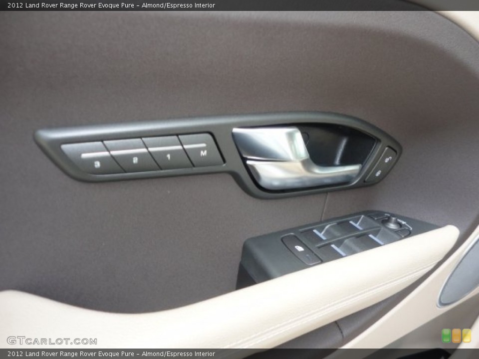 Almond/Espresso Interior Controls for the 2012 Land Rover Range Rover Evoque Pure #68277167