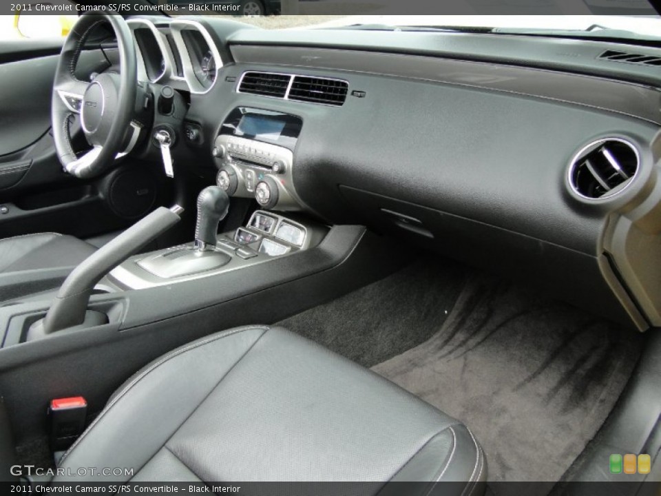 Black Interior Dashboard for the 2011 Chevrolet Camaro SS/RS Convertible #68277254