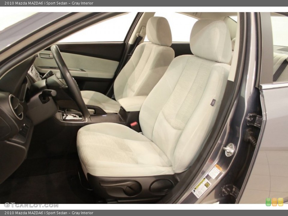 Gray Interior Photo for the 2010 Mazda MAZDA6 i Sport Sedan #68278040