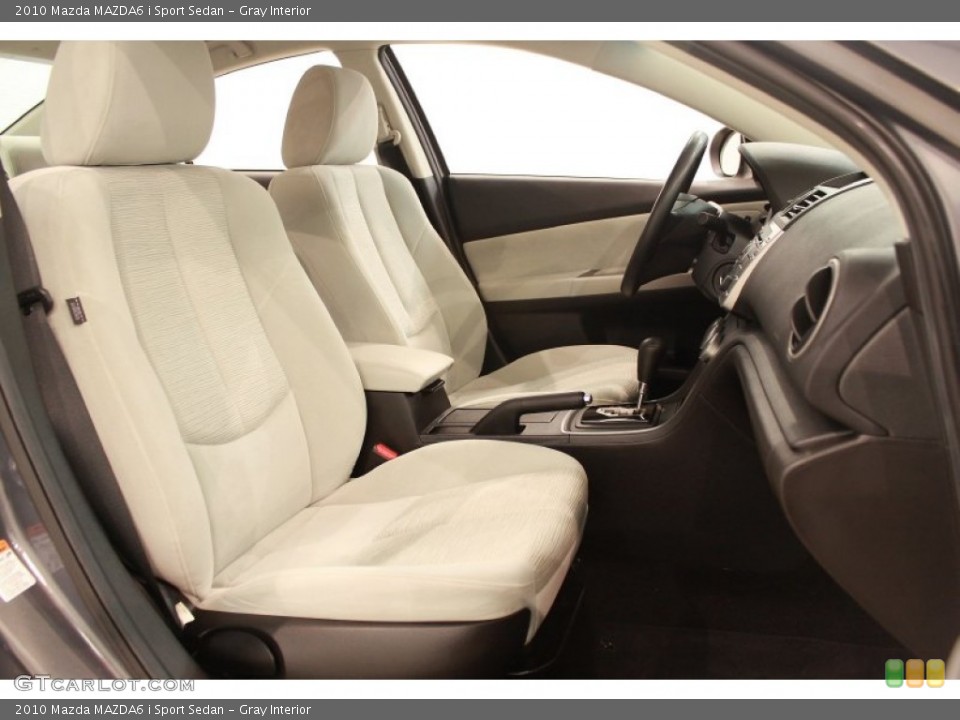Gray Interior Photo for the 2010 Mazda MAZDA6 i Sport Sedan #68278064