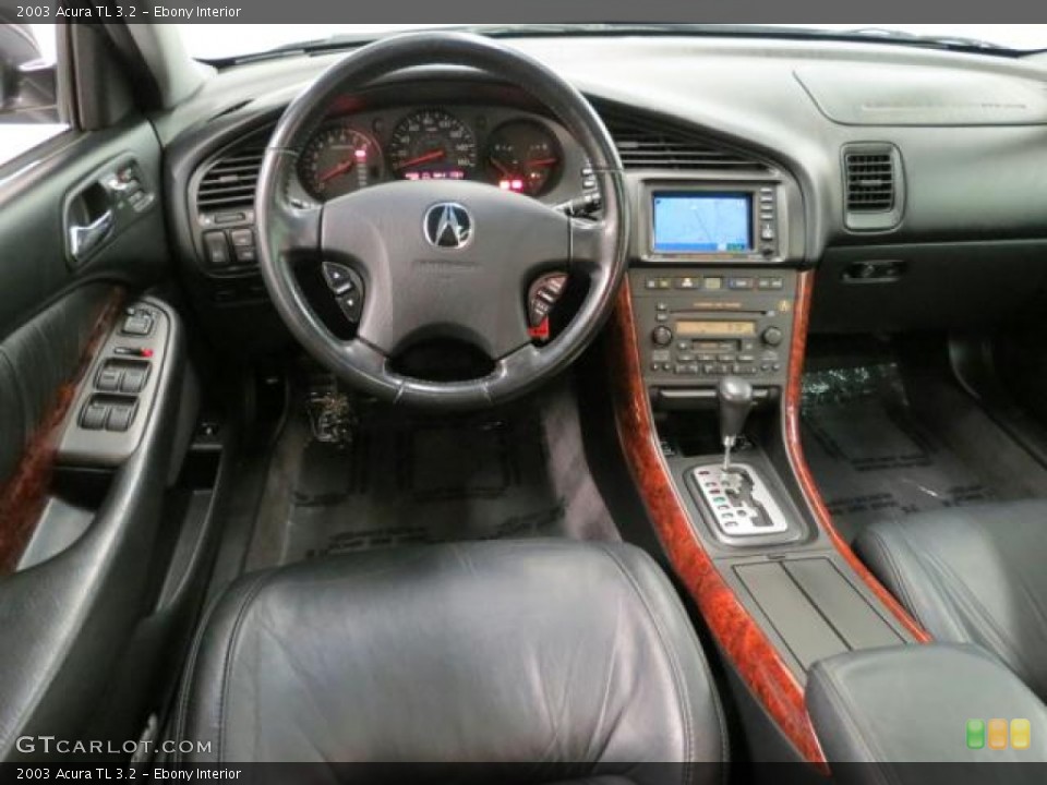 Ebony Interior Dashboard for the 2003 Acura TL 3.2 #68281073