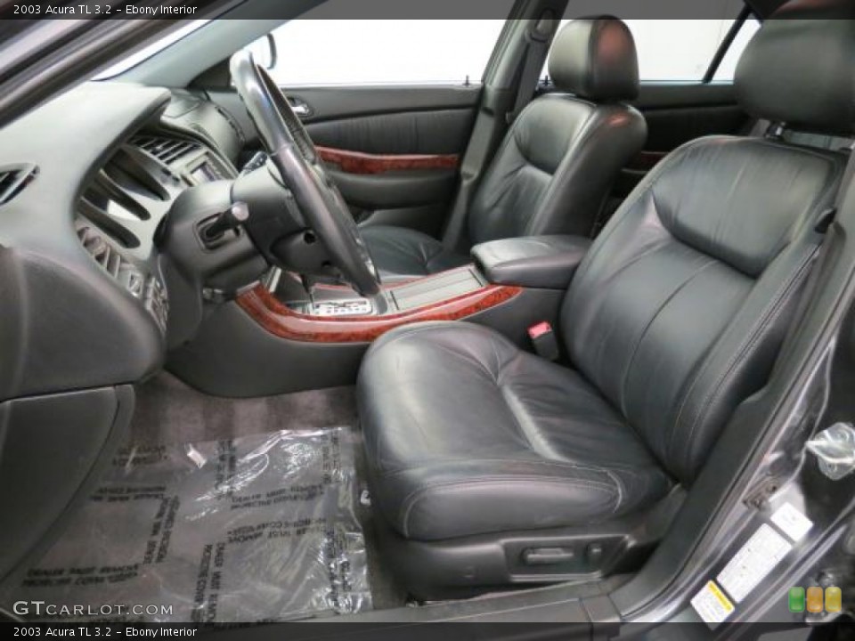 Ebony Interior Front Seat for the 2003 Acura TL 3.2 #68281082