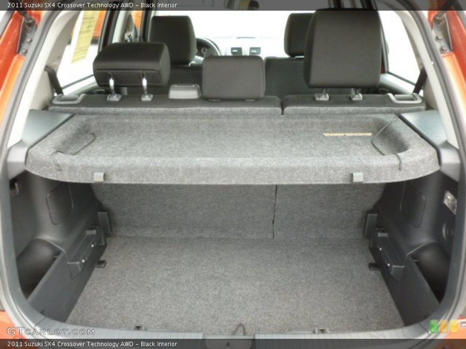 Black Interior Trunk for the 2011 Suzuki SX4 Crossover Technology AWD #68284431