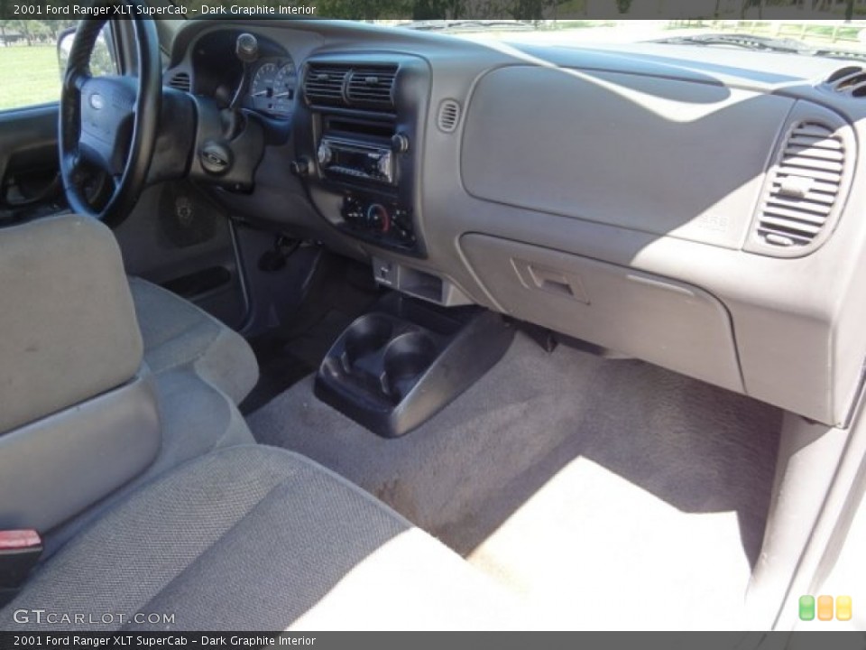 Dark Graphite Interior Dashboard for the 2001 Ford Ranger XLT SuperCab #68285609