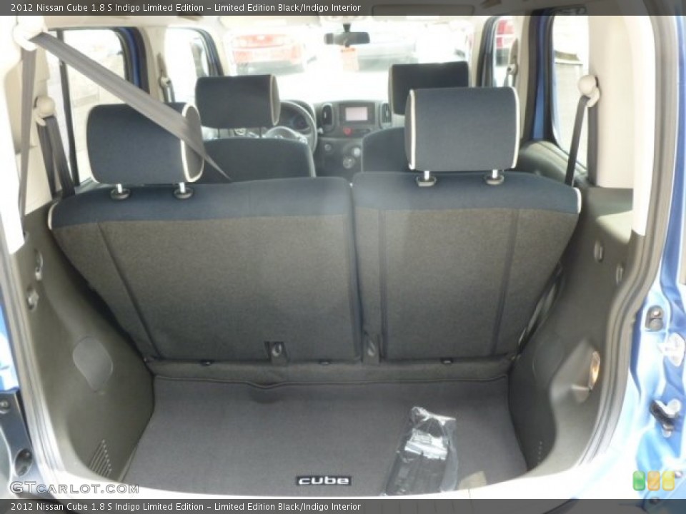 Limited Edition Black/Indigo Interior Trunk for the 2012 Nissan Cube 1.8 S Indigo Limited Edition #68286101
