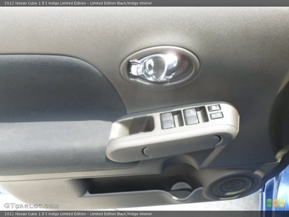 Limited Edition Black/Indigo Interior Controls for the 2012 Nissan Cube 1.8 S Indigo Limited Edition #68286134