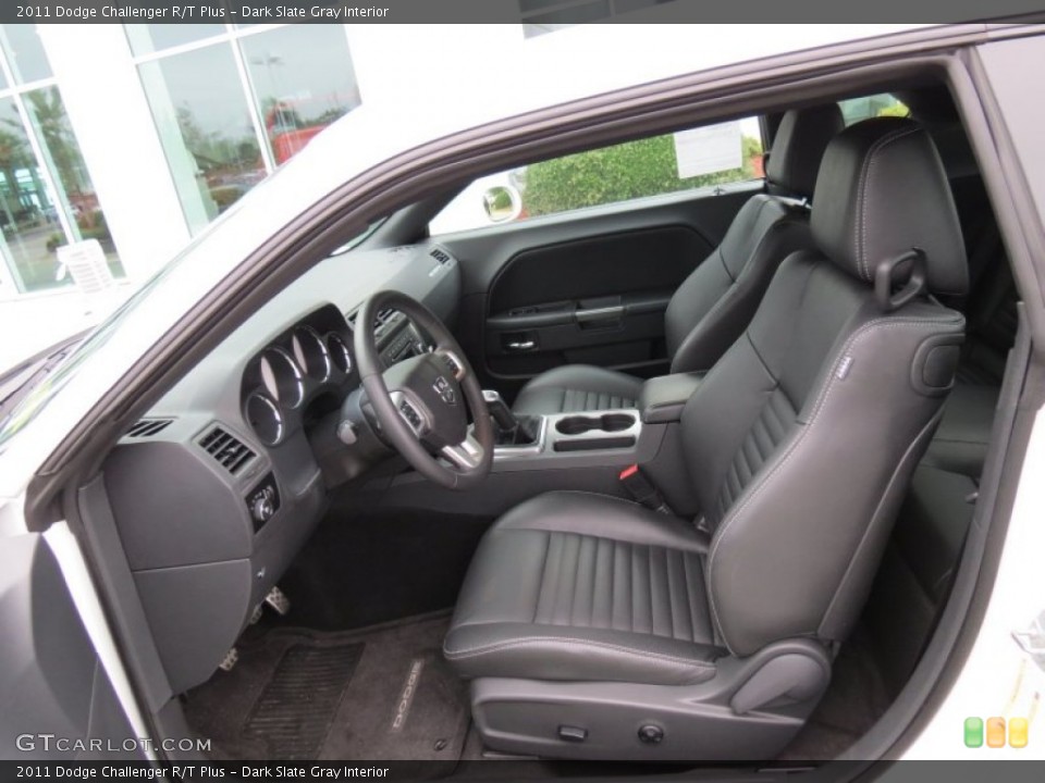 Dark Slate Gray Interior Prime Interior for the 2011 Dodge Challenger R/T Plus #68286404