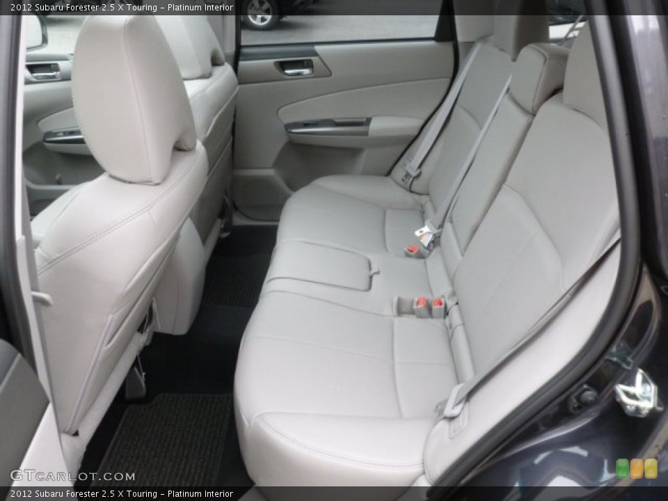 Platinum Interior Rear Seat for the 2012 Subaru Forester 2.5 X Touring #68286800