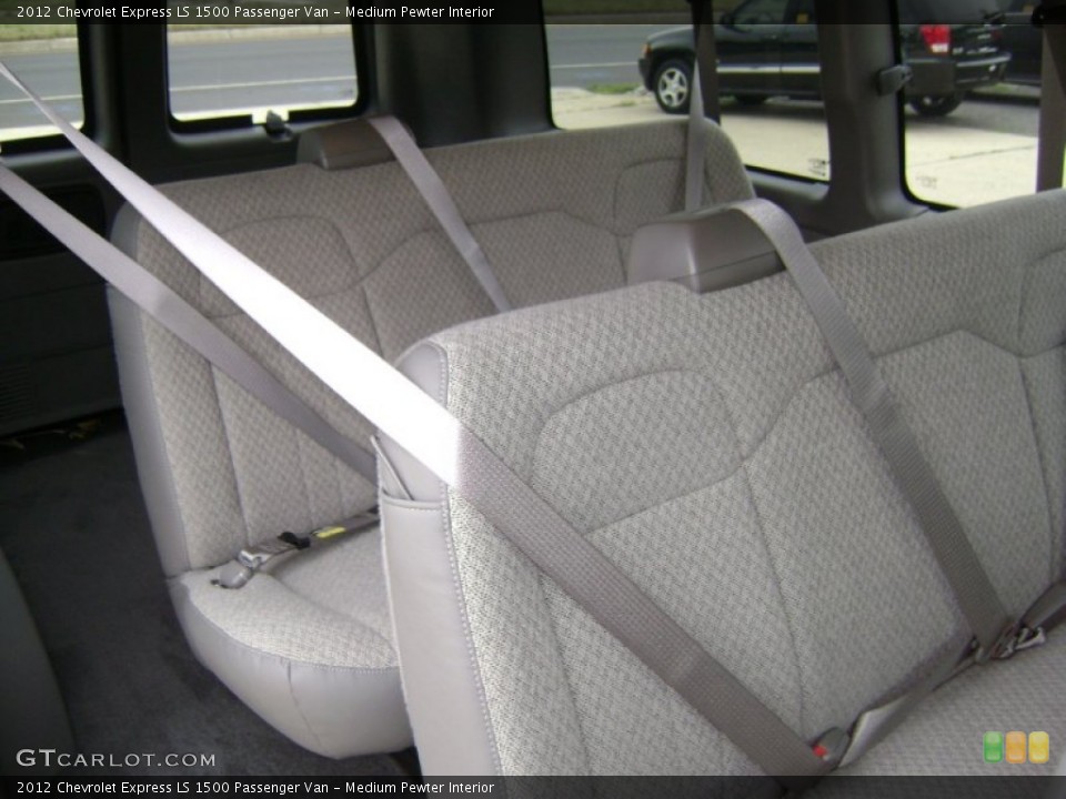 Medium Pewter Interior Photo for the 2012 Chevrolet Express LS 1500 Passenger Van #68287649