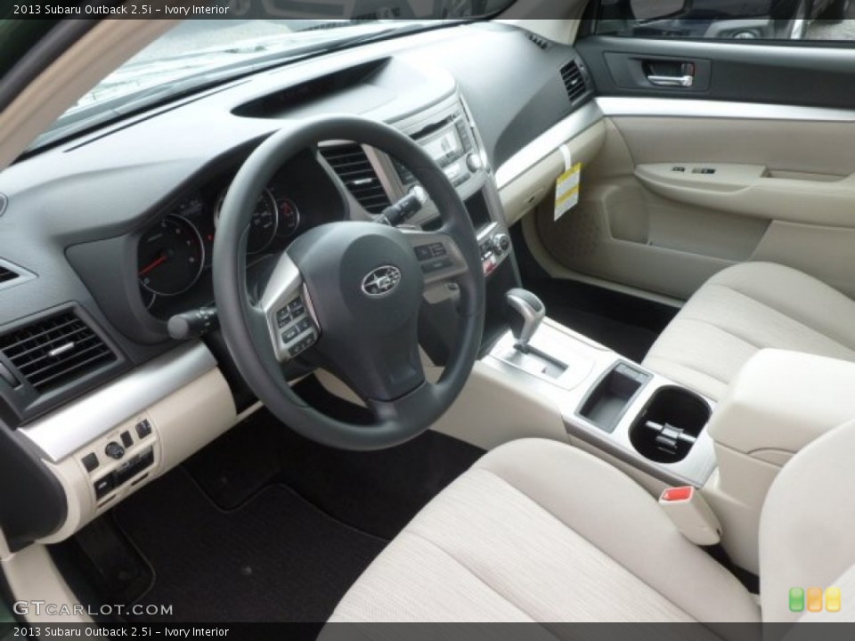 Ivory Interior Prime Interior for the 2013 Subaru Outback 2.5i #68287739