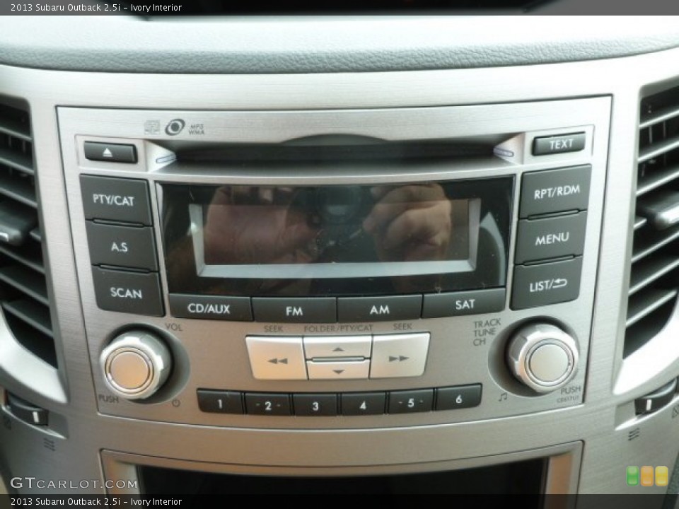 Ivory Interior Audio System for the 2013 Subaru Outback 2.5i #68287757