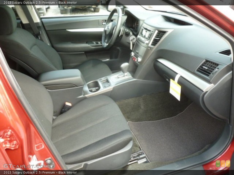 Black Interior Photo for the 2013 Subaru Outback 2.5i Premium #68288207
