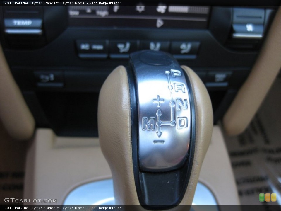Sand Beige Interior Transmission for the 2010 Porsche Cayman  #68290106