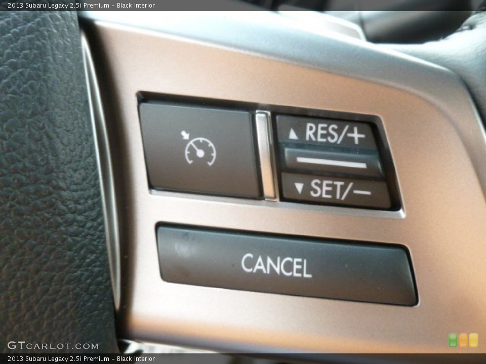 Black Interior Controls for the 2013 Subaru Legacy 2.5i Premium #68290706