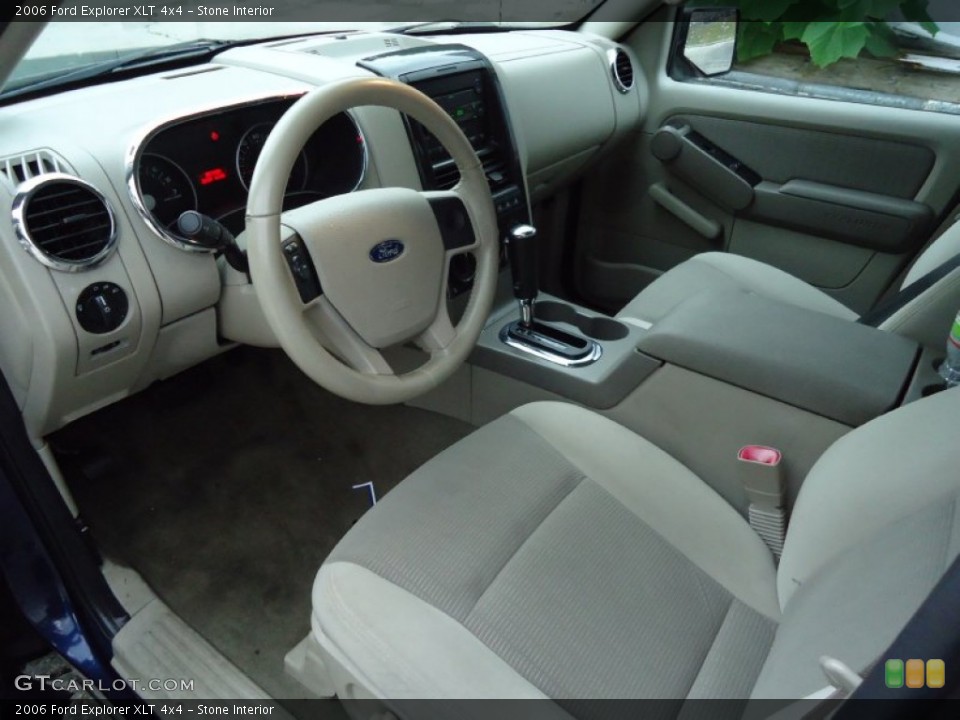 Stone Interior Prime Interior for the 2006 Ford Explorer XLT 4x4 #68292563