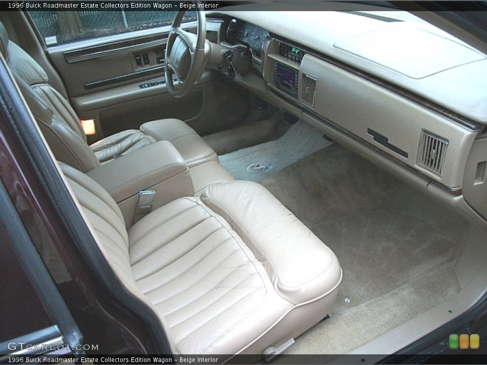 Beige Interior Photo for the 1996 Buick Roadmaster Estate Collectors Edition Wagon #68292913